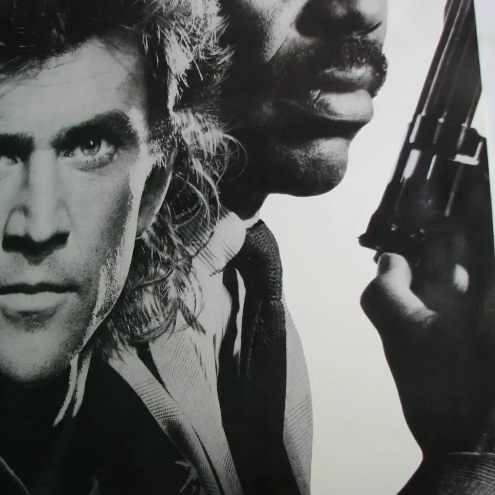 Vintage Lethal Weapon Movie Poster